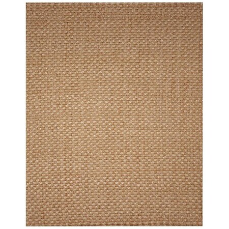 Work-Of-Art 9 x 12 ft. All Surface Basketweave Rug Pad, Tan - 14 oz WO2521487